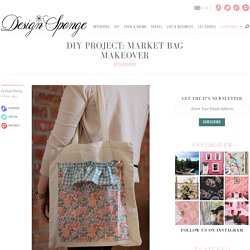market bag makeover