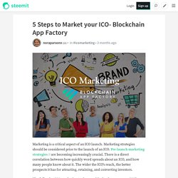 5 Steps to Market your ICO- Blockchain App Factory
