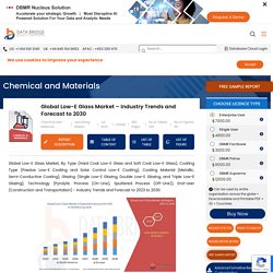 Low-E Glass Market – Global Industry Trends and Forecast to 2026