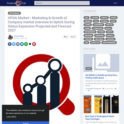 HPDA Market– Marketing & Growth of Company market...