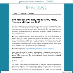 Bra Market By Sales, Production, Price, Share and Forecast 2030