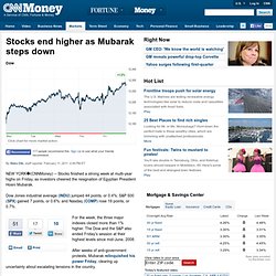 Market Report - Feb. 11, 2011 - CNNMoney.com