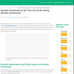 Market Sentiment là gì? Các chỉ số đo lường Market Sentiment