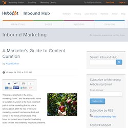 A Marketer’s Guide to Content Curation
