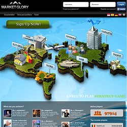 Play MarketGlory online strategy game, an online browser war game english homepage