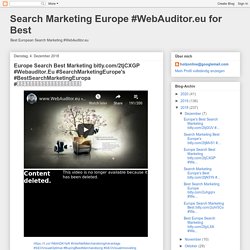 Europe Search Best Marketing bitly.com/2tjCXGP #Webauditor.Eu #SearchMarketingEurope's #BestSearchMarketingEuropa #खोजविपणनपरामर्शशीर्ष