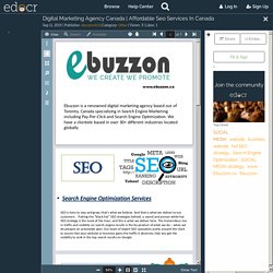 Affordable Seo Services In Canada