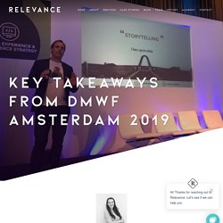 Digital Marketing World Forum Amsterdam: Takeaways