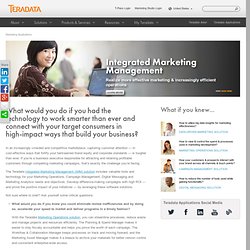Aprimo - Marketing Automation Software For The Enterprise