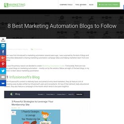8 Best Marketing Automation Blogs to Follow