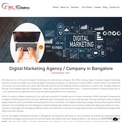Digital Marketing Company in Bangalore