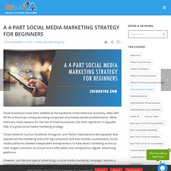 A 4-Part Social Media Marketing Strategy for Beginners - 20four7VA