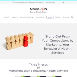 Marketing Behavioral Health Services - Three Phases of Marketing