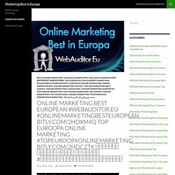 Marketing Best in Europe