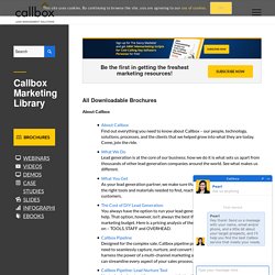 Marketing Brochures - B2B Lead Generation Company