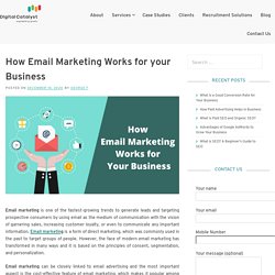 How Email Marketing Works for your Business – Digital Catalyst