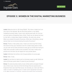 Women In The Digital Marketing Business - Englander Davis