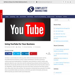 Marketing Your Business on YouTube