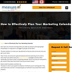 Marketing Calendar Guide: How To Effectively Plan For It