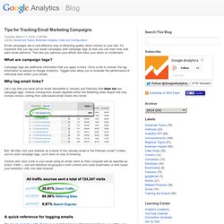 Tips for Tracking Email Marketing Campaigns