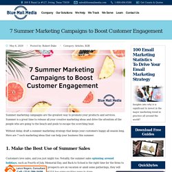 Summer Marketing Campaigns to Boost Customer Engagement