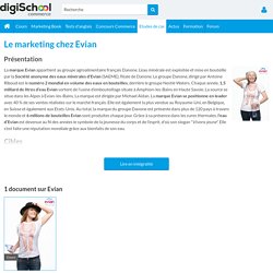 Evian : Etudes, Analyses Marketing et Communication d'Evian