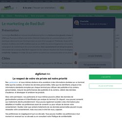 Red Bull : Etudes, analyses Marketing et Communication de Red Bull