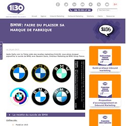 BMW: faire du plaisir sa marque de fabrique