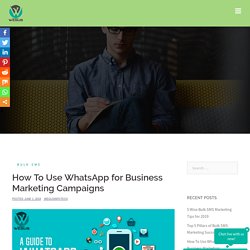 How To Use WhatsApp for Marketing Campaigns