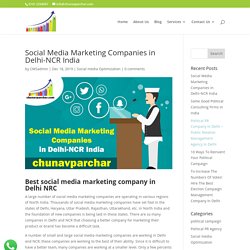 Social Media Marketing Companies in Delhi-NCR India