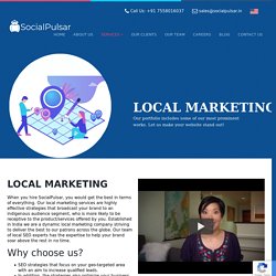 Local Marketing Company in Kochi, Kerala, India - SocialPulsar