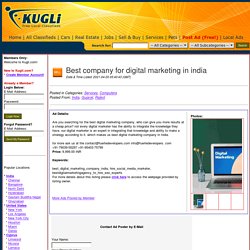 Trusted digital marketing agency in 2021