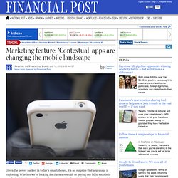 Marketing feature: ‘Contextual’ apps are changing the mobile landscape