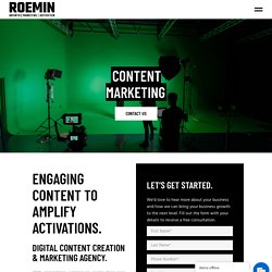 Content Marketing Agency, Digital Content Creation Services Melbourne