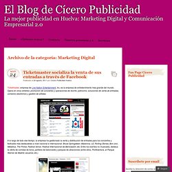 Marketing Digital « El Blog de Cícero Publicidad