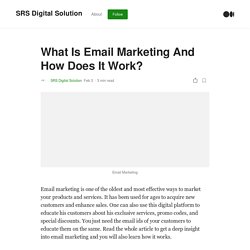 What Is Email Marketing And How Does It Work?