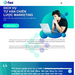 Dịch vụ tư vấn Marketing- Đồng hành phát triển