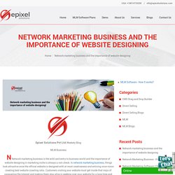 Network marketing business and the importance of website designing