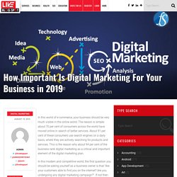 Why Digital Marketing is Important to Your Business in 2019