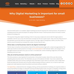Why Digital Marketing is important for small businesses?