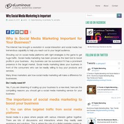 Why Social Media Marketing Is Important