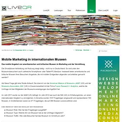 Mobile Marketing in internationalen Museen