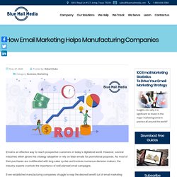 5 Email Marketing Tips for Manufacturing Companies