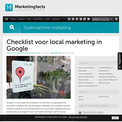 Local Marketing Checklist