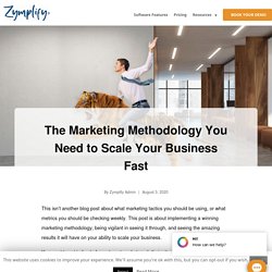 The Marketing Methodology You Need to Scale Your Business Fast