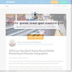 104 Facts You Don't Know About Mobile Marketing (A Monster Infographic)