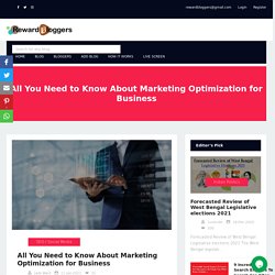 All You Need to Know About Marketing Optimization for Business