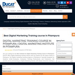 Best Institute for Digital Marketing Course in Pitampura