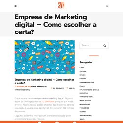 Empresa de Marketing Digital - Sensorial Planejamento Online