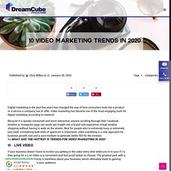 10 Video Marketing Trends in 2020